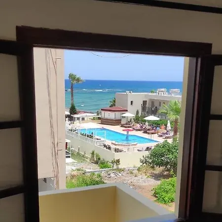 Dedalos N3 Sea View Apartment-30 Metres From The Beach Stalida Exterior foto