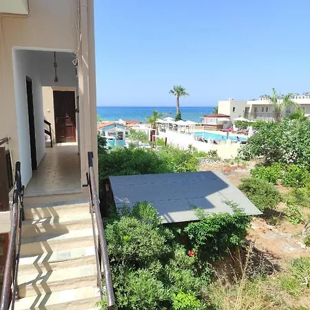 Dedalos N3 Sea View Apartment-30 Metres From The Beach Stalida Exterior foto
